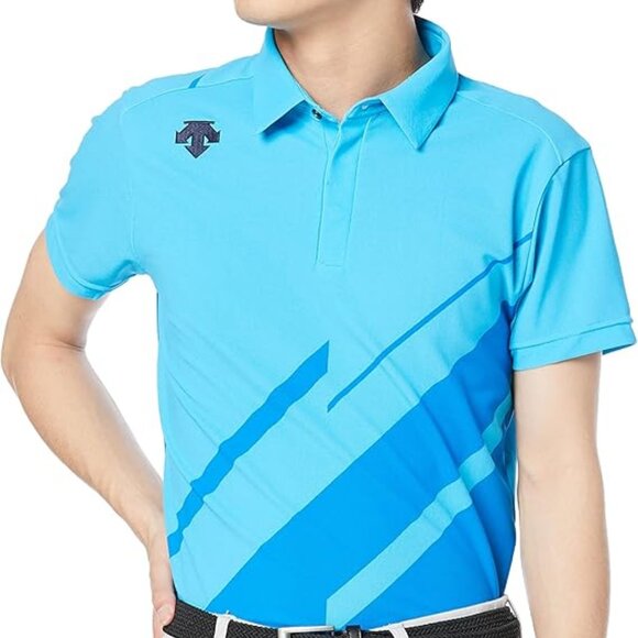 DESCENTE GOLF  SHIRT Size Medium - Picture 1 of 4